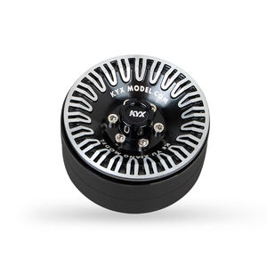 KYX <span class=keywords><strong>1</strong></span>/<span class=keywords><strong>10</strong></span> RC chenille <span class=keywords><strong>1</strong></span>.9 "jantes en aluminium Beadlock pour AXIAL SCX10 III CAPRA UTB 4WD pièces de mise à niveau de camion tout-terrain - Product Image 2