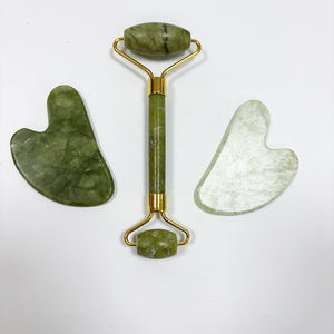 Entrega rápida Jade Roller Quartz en stock Envío en 24 horas para Face Derma Roller con Guasha Box Set - Product Image 1