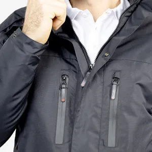 Custom Merchandising <b>Raincoat</b> Padded Chlorite Jacket - Product Image 4