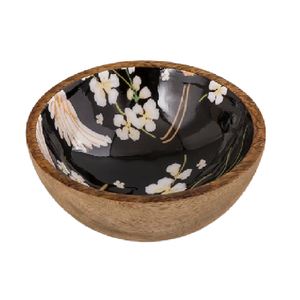 Best Quality Elegance Wood Salad <b>Serving</b> Bowl <b>Set</b> Wooden Tableware For Soup Fruit Salad <b>Dishes</b> Plates Party Handmade - Product Image 3