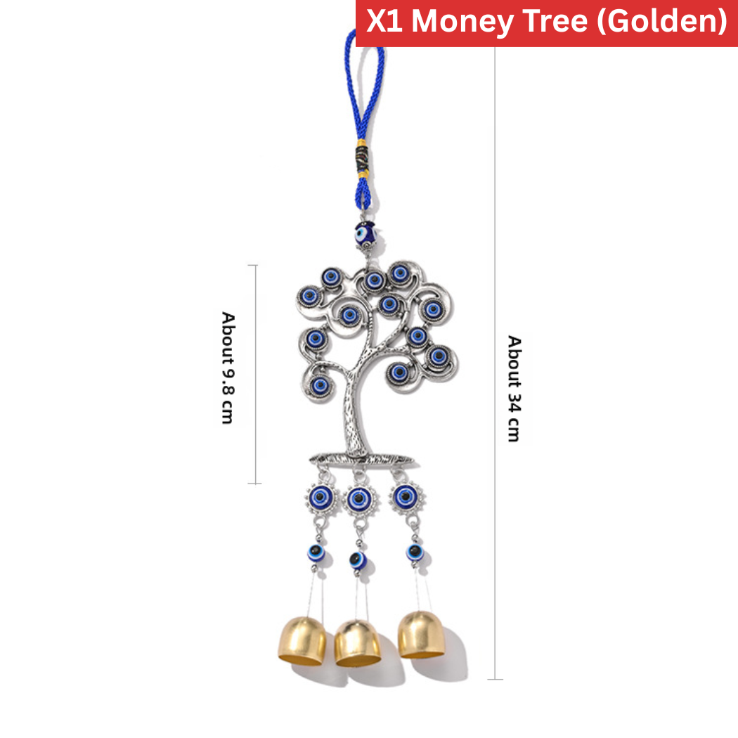 กระดิ่งลม/สีทอง