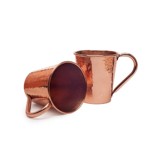Tasse en cuivre de qualité supérieure Mule Or rose Verres en cuivre pur de qualité supérieure Artisanat pour bière Tasse à thé Cadeau utilisé - Product Image 5