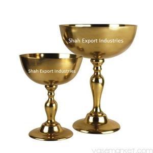 Blanc Lavage Métal Piédestal Bols À Fleurs Vase Parfait pour La Maison De Mariage Fêtes D'anniversaire Décoration Florale Bols À Fleurs - Product Image 2