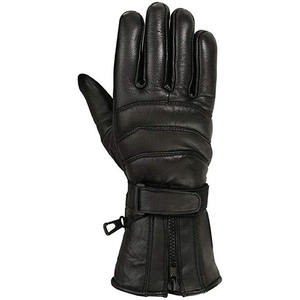 Gants de moto en cuir de chèvre de haute qualité pour hommes, protection intégrale des doigts et des articulations, antichoc, pour la conduite, OEM - Product Image 3
