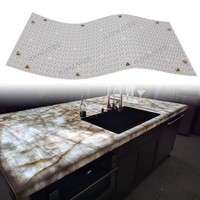 Raymates Factory ODM OEM 6300K 406leds Feuille de rétroéclairage LED 1LED Cut 13W Feuille de panneau LED flexible DC24V Feuille LED IP20