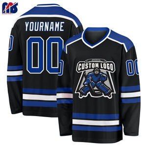 Camisetas de hockey personalizadas de primera calidad, ropa de alto rendimiento, telas transpirables avanzadas, construcción duradera, vibrante, de larga duración - Product Image 3