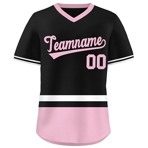 Uniforme de Softbol, Nuevo, de Alta Calidad, Personalizado, Impreso, Transpirable, 100% Poliéster, Conjunto de Ropa Deportiva para Softbol - Product Image 3