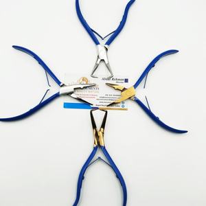 Herramientas de extensión de pelo de 3 agujeros de acero inoxidable al por mayor alicates multifuncionales Micro Nano Beads forma plana uso profesional en salón - Product Image 5