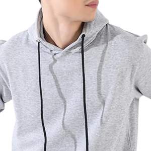<b>Men</b> light <b>grey</b> pullover hoodie fleece tracksuit long sleeve <b>sweatshirt</b> and joggers casual streetwear winter fashion outfit - Product Image 5