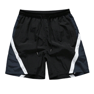 Shorts Homme Grande Taille 6XL Noir Marine Légers Décontractés Sport Course Gym Entraînement Plage Taille Élastique Cordon de Serrage Panneau Latéral - Product Image 1