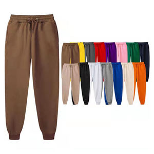 Pantalones de chándal para correr para hombre, pantalones con cordón de cintura elástica informales con bolsillos, disponibles en varios colores para deportes y salón - Product Image 6