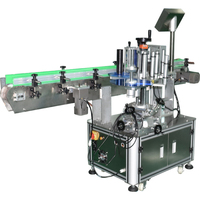 Machine d'étiquetage de bouteilles en verre d'huile essentielle de bouteille ronde roulante Machines d'impression d'étiquettes Machine de fabrication d'étiquettes
