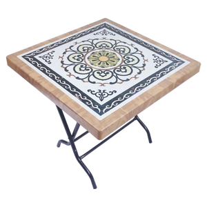 Mesa de restaurante Comedor Elegancia Personalizar Mesas de restaurante cuadradas de plástico Estilo perfecto Durabilidad y asequibilidad - Product Image 1