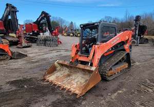 Cargadoras de Dirección Deslizante Usadas Kubota SSVL75-2 2020 y Kubota SVL95-2S 2019, Cargadora de Orugas Diésel de Alto Rendimiento, 75KW, Alto Momento de Carga - Product Image 3