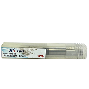 Fresa de carburo K2 Plus para CNC, 2 filos, recubrimiento AlTiN, fresado ascendente para centro de mecanizado - Product Image 2