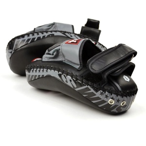 Escudo de Patadas Doble para Entrenamiento de Artes Marciales, Fabricado en Cuero Resistente, para Kickboxing, Grande, Curado, para Golpes y Patadas - Product Image 2