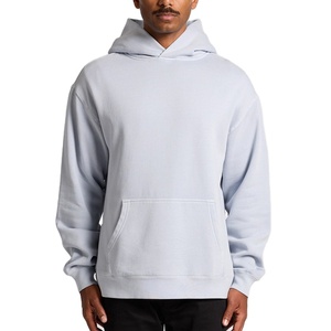 Sudadera con Capucha Extra Grande para Hombre, de Felpa Francesa, de Algodón Pesado, Bordada, Estilo Urbano, para Imprimir, Sudadera con Capucha Tipo Pullover - Product Image 1
