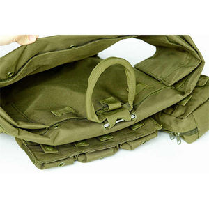 Meilleur gilet tactique de sécurité noir avec protecteur de poitrine chasse en gros gilet tactique imprimé Logo personnalisé - Product Image 3