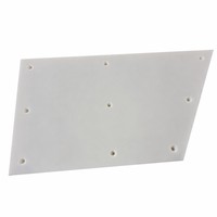 Panneau en plastique HDPE vierge résistant aux produits chimiques, aux acides et aux alcalis, taille personnalisée