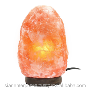 Lampe de sel gemme de haute qualité 2-3kg Lampes de sel ionisant de guérison naturelle de l'Himalaya-Sian Enterprises - Product Image 2