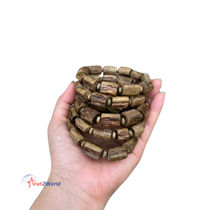 Wholesale Multilayer <b>Buddha</b> <b>Beads</b> Bracelet Real Natural Tiger Stripe Agarwood bracelet authentic - Product Image 4