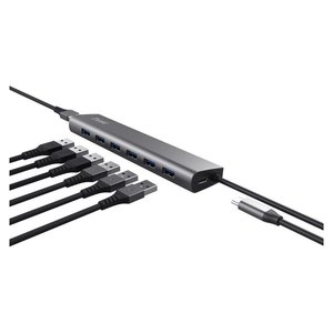 Hub USB HALYX 3.2 Gris 7 ports 24967 - Product Image 4
