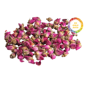 กุหลาบตูมแห้งที่คัดสรรมาอย่างดีเหมาะสำหรับการชงบุหงางานฝีมือแบบ DIY และการตกแต่งการทำอาหารที่บ้านหรืองานกิจกรรม - Product Image 4