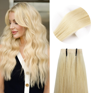KSWIGS วิกผม100% แท้แบบเส้นเดียวเนื้อตรงทนต่อผมแท้แบบผูกด้วยมืออัจฉริยะ - Product Image 2