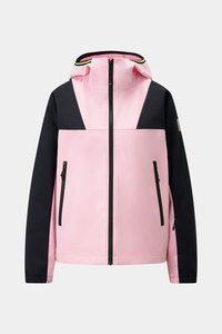 Chaqueta de carcasa blanda para senderismo para mujer, proveedor OEM, a prueba de viento, transpirable, con cremallera, para exteriores, con opción de etiqueta privada - Product Image 3