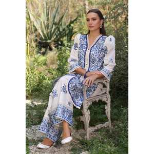 ชุดผ้าลอนปักลายสำเร็จรูป 2 ชิ้นสำหรับผู้หญิง รุ่น TL-52084 - Product Image 6