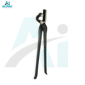 ALMAC Heavy Duty resistente a la corrosión cocodrilo Clincher negro recubierto cuello de ganso herradura aplicador instrumento quirúrgico - Product Image 3