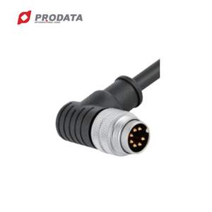 Faisceau de câblage de câble mâle à angle droit IP67 M16 5 7 8 broches A/B Code - Product Image 2