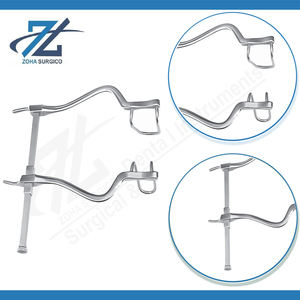 Retractor Abdominal Manual Gossett Grande, Totalmente Abierto, 185 mm de Largo, Reutilizable, Juego de Instrumentos Quirúrgicos de Acero Inoxidable, Certificado CE - Product Image 3