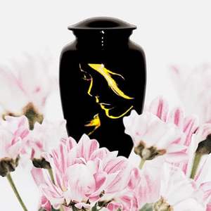 Colibrí Pájaro con Dama Diseño Gran Tamaño 25 cms de alto con Bolsa de Terciopelo - Product Image 5