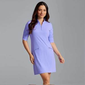 Conception personnalisée de haute qualité Impression de logo Exercice Absorption d'humidité et respirabilité Robe de tennis pour femmes de golf - Product Image 2