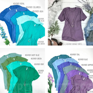 NL6010 for Level Apparel Unisex Polyester/Cotton Breathable Quick Dry Short Sleeve T-Shirts - Product Image 3