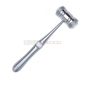Haute qualité 7.5 pouces allemand en acier inoxydable manuel vétérinaire orthopédique marteau chirurgical os dur levage Medic Instruments - Product Image 2