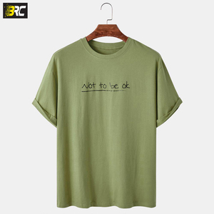 การออกแบบใหม่ขายส่งผู้ชายผ้าฝ้าย100% เสื้อยืด2022ราคาถูกที่กำหนดเองพื้นฐานธรรมดาสต็อก O คอผู้ชายเสื้อยืดว่างเปล่าเสื้อยืด - Product Image 4