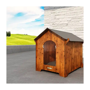 CUCCIOLOTTA Caseta para Perros de Madera de Alta Calidad Fabricada en Italia con Laminado HPL Resistente para Exteriores - Product Image 1