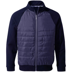 Chaqueta acolchada de bombardero para hombre, calidad personalizada con cuello ajustable, chaqueta con capucha de burbuja acolchada de manga larga - Product Image 5