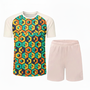 Nouvel ensemble de vêtements de badminton personnalisé durable et respirant pour hommes 2026 |   Maillot et short en jersey 100 % polyester à séchage rapide - Product Image 4