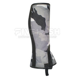 Polainas de equitación elásticas para protección de la parte inferior de la pierna, para botas de caballería, equipo de equitación inglesa - Product Image 3