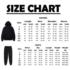 Survêtement à capuche brodé élégant pour hommes et femmes-Mélange de coton doux et respirant - Product Image 6