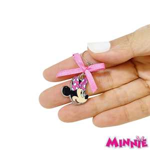 Juego de Joyería Infantil de Mickey y Minnie Mouse, Aleación de Zinc, Chapado en Oro, Hipoalergénico, Pendientes Antideslizantes, Caja de 150 Unidades al por Mayor - Product Image 2