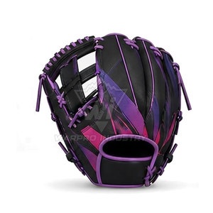 Gants de baseball faits à la main en cuir de qualité supérieure, robustes, durables, confortables, adaptés à l'entraînement, à la pratique et à la compétition - Product Image 5