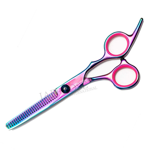 Ciseaux amincissants de coupe de cheveux de barbier en acier inoxydable professionnels de 6.5 pouces - Product Image 1