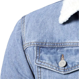 Best Quality Plus Size Women Casual Winter Wear Denim <b>Jacket</b> Factory Customized Oversize Women's Patches Denim ronpex - Product Image 5