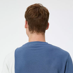 เสื้อสเวตเชิ้ตผู้ชายแบบคอวี ผลิตตามสั่ง (OEM) ผ้าโพลีเอสเตอร์/คอตตอน สำหรับฤดูหนาว แบบสีตัดต่อ ปักลาย ย้อมสีพื้น ซักแบบสโตนวอช - Product Image 4