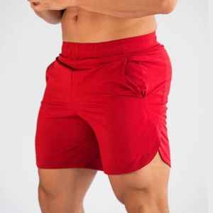 Pantalones Cortos de Hombre Estilo Urbano de Cintura Media, 100% Poliéster Ecológico, Antiarrugas, con Bolsillos y Cintura Elástica, Servicio OEM - Product Image 4