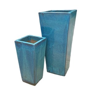 Pots de plantes en céramique écologiques fabriqués directement en usine au Vietnam avec trou de drainage pour la maison et le jardin, impression de logo gratuite - Product Image 5